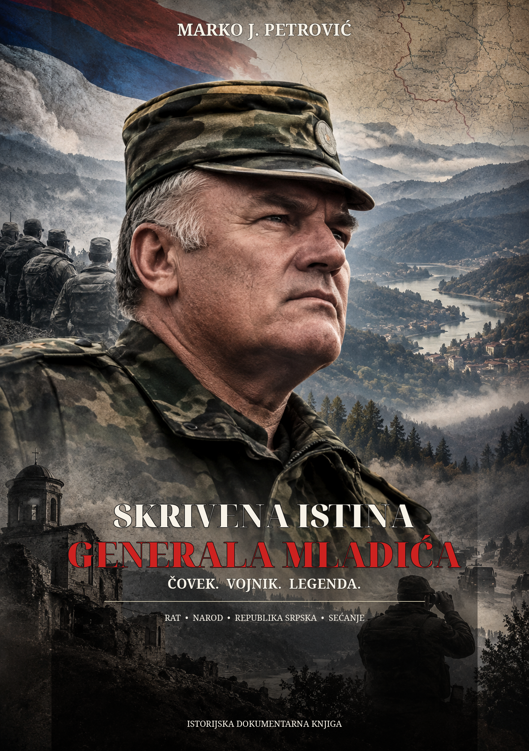 Naslovnica knjige Skrivena istina generala Mladića